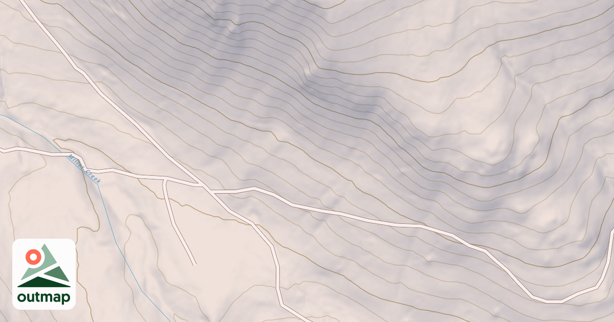 Map of EAST MILLER CREEK