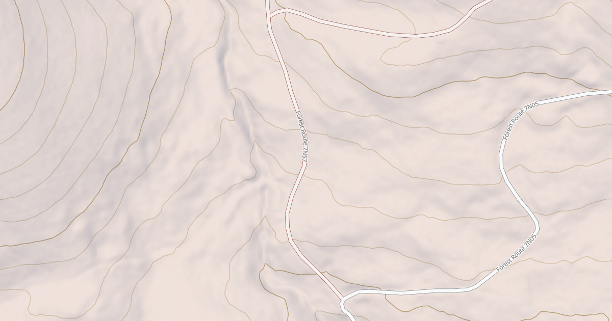 Map preview of USFS Motor Vehicle Use Map Roads {943AEB69-6B75-4474-8DD7-B477315C3032}