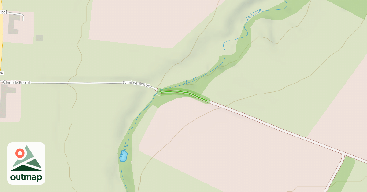 Map of Cami de Berrut
