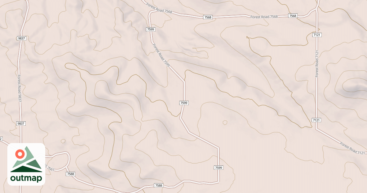 Map of 7599