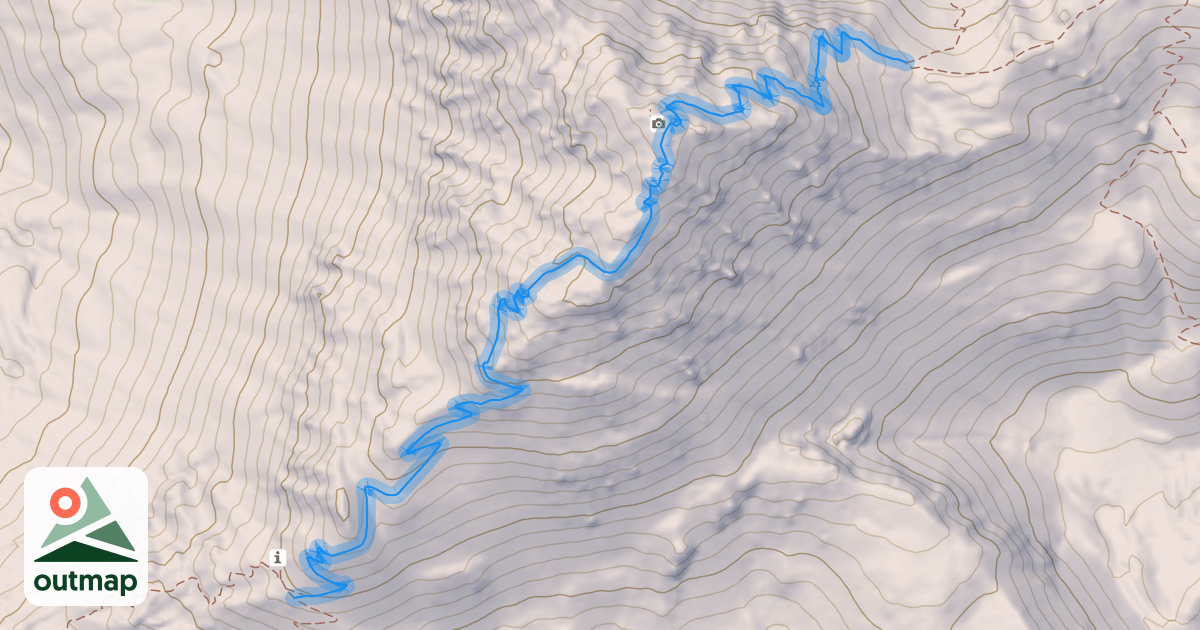 Map of Sentier Géologique du Chenaillet