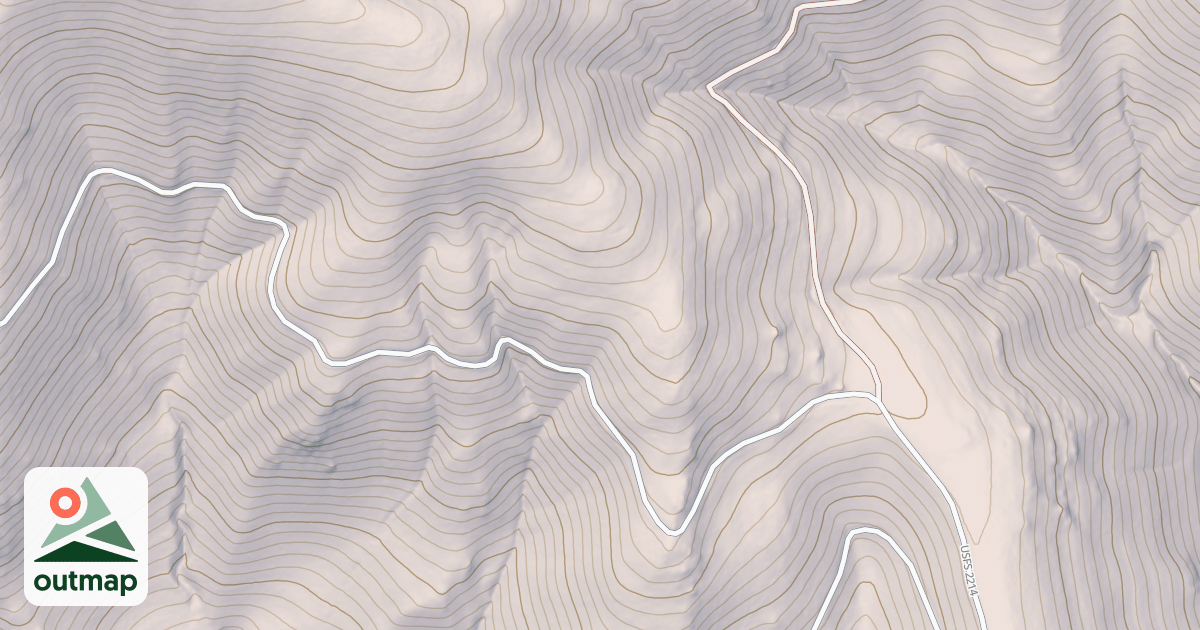 Map of KISMET CREEK