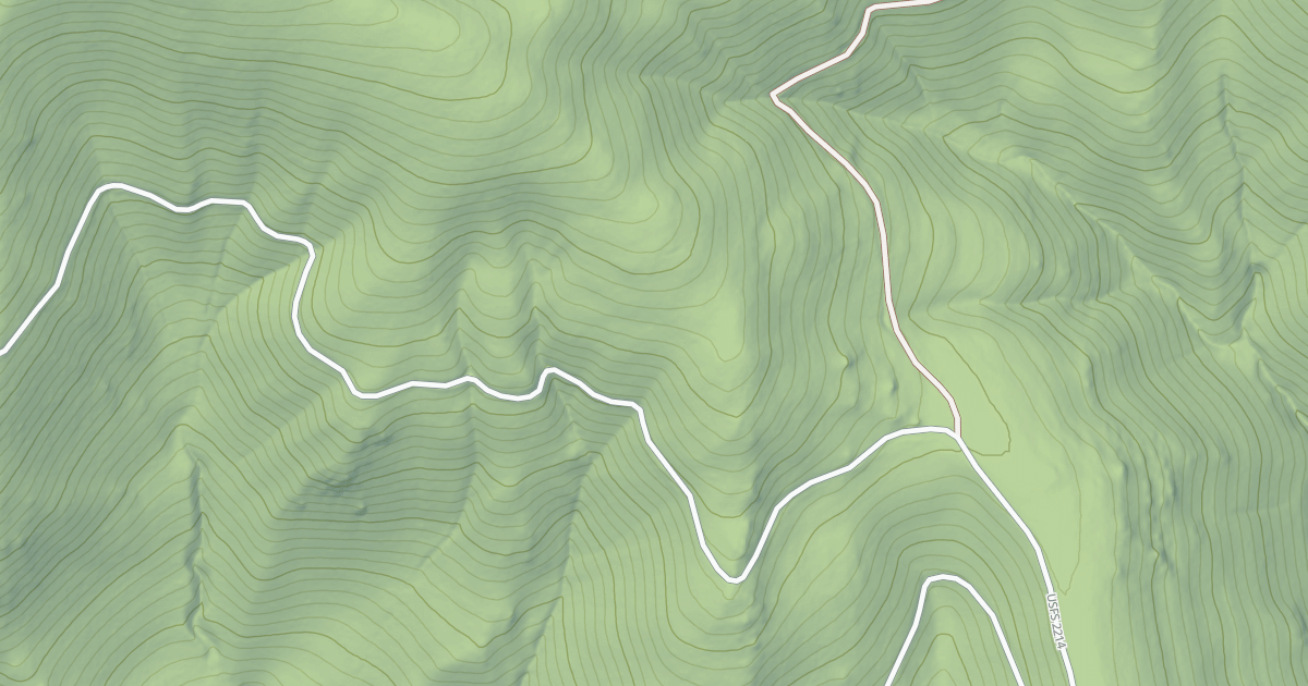 Map preview of KISMET CREEK