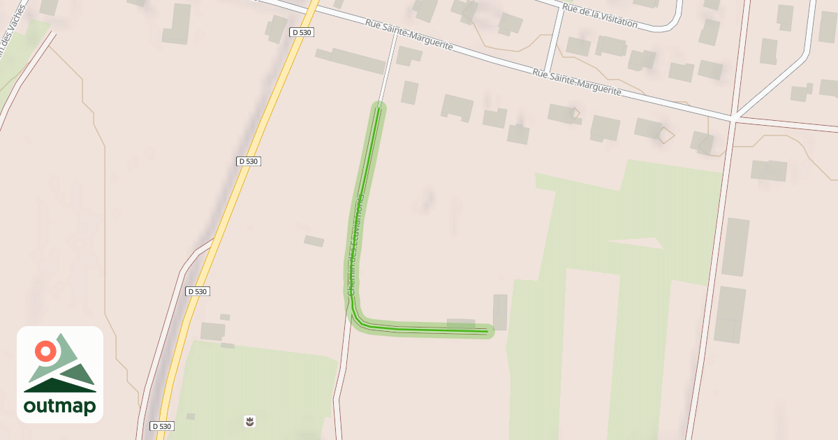 Map of Chemin des Ecuviamonts