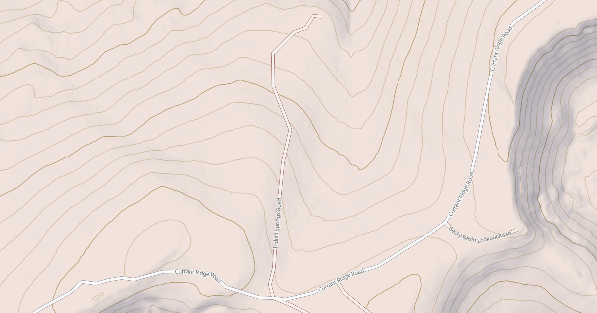 Map preview of INDIAN SPRINGS