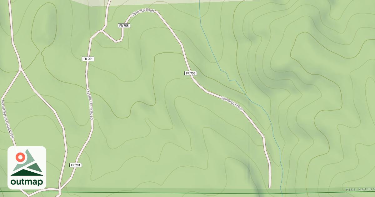 Map of SKIRMISH