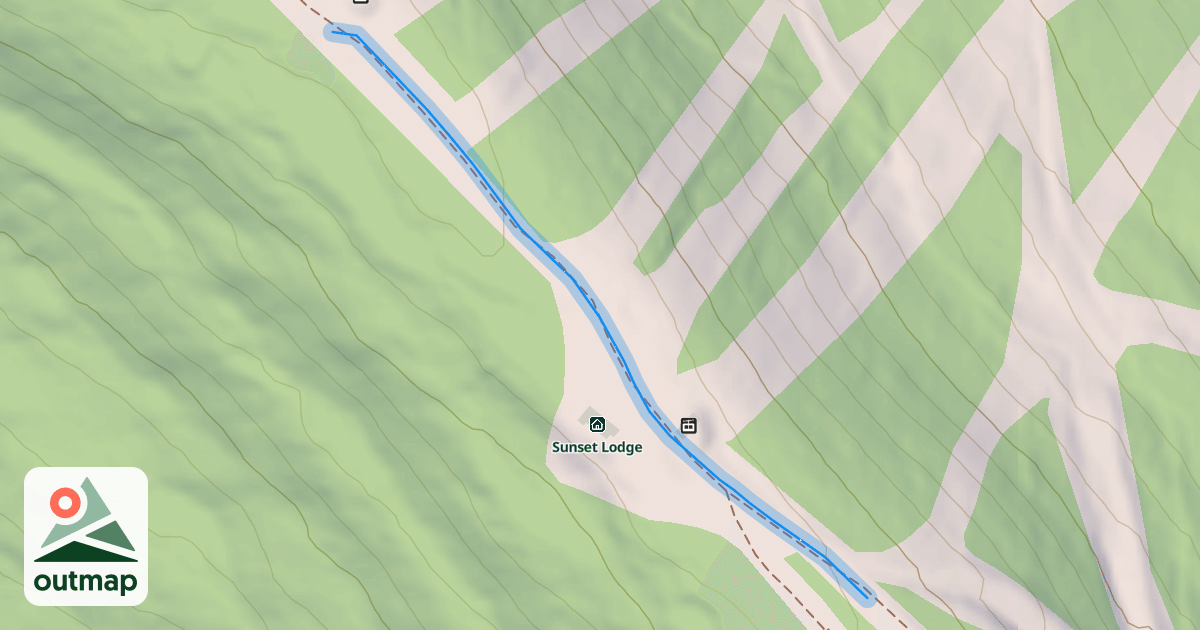 Map of Ridge Trail