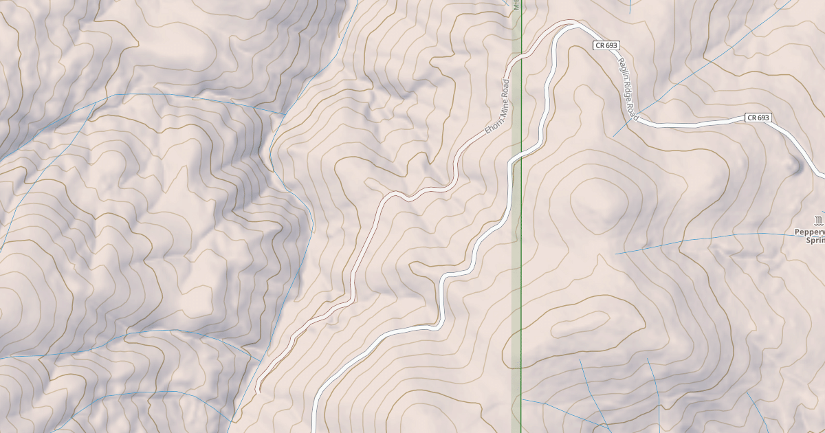 Map preview of EHORN MINE