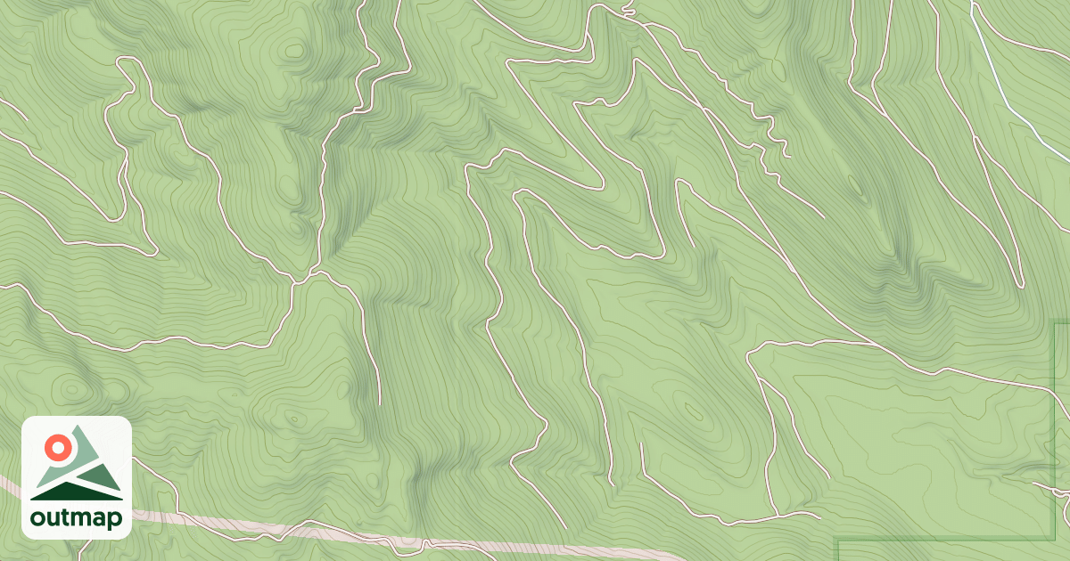 Map of CANYON CR W DRY FK I