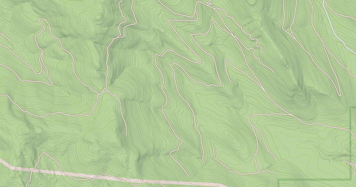 Map preview of CANYON CR W DRY FK I