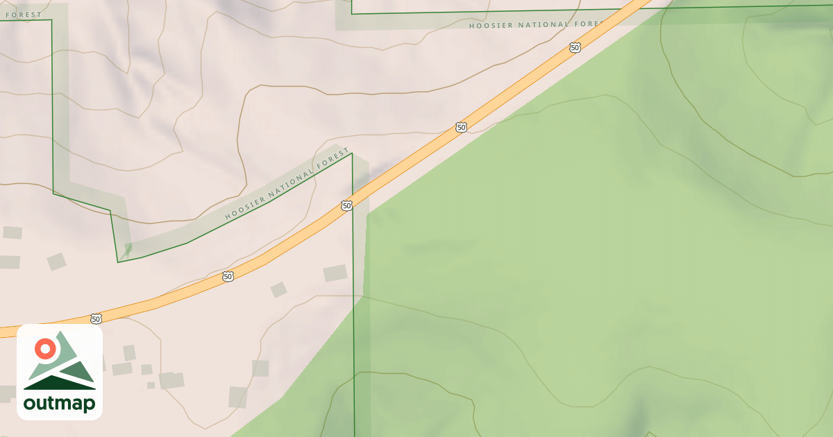 Map of BRYANTSVILLE SPEC ROAD