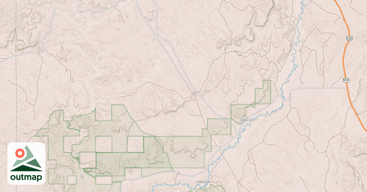Map of Continental Divide National Scenic Trail