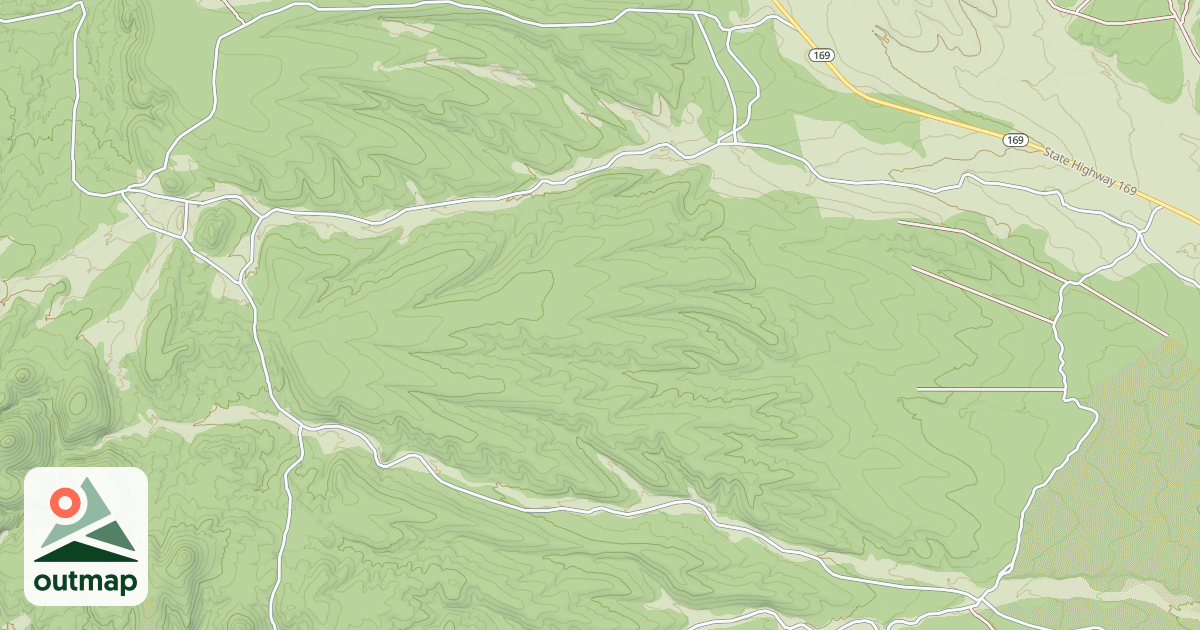Map of MC GEE SPRING