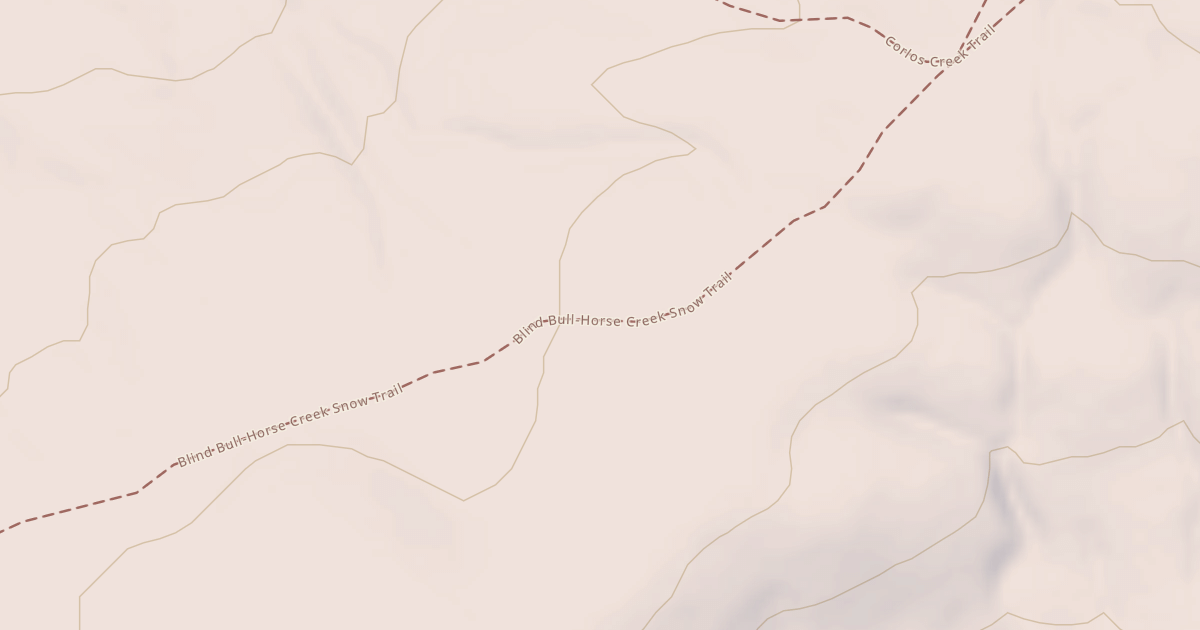 Map preview of Blind Bull/horse Creek (E)