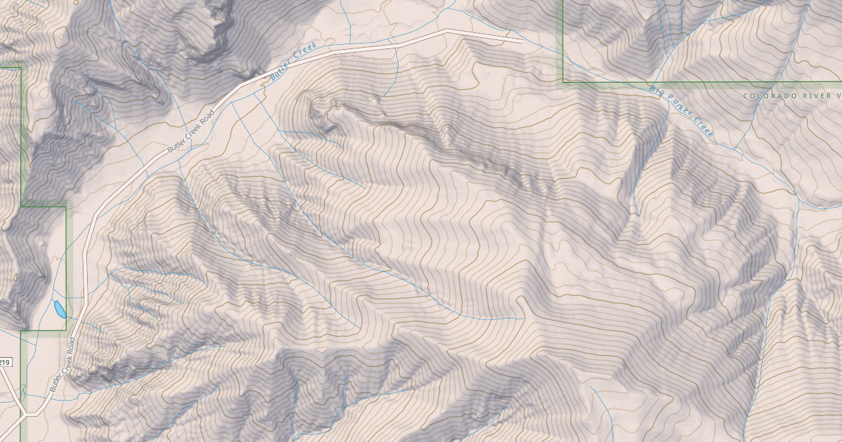 Map preview of BLM National GTLF Public Motorized Roads 63869b56-3781-46b5-9a30-44be7b9f2311