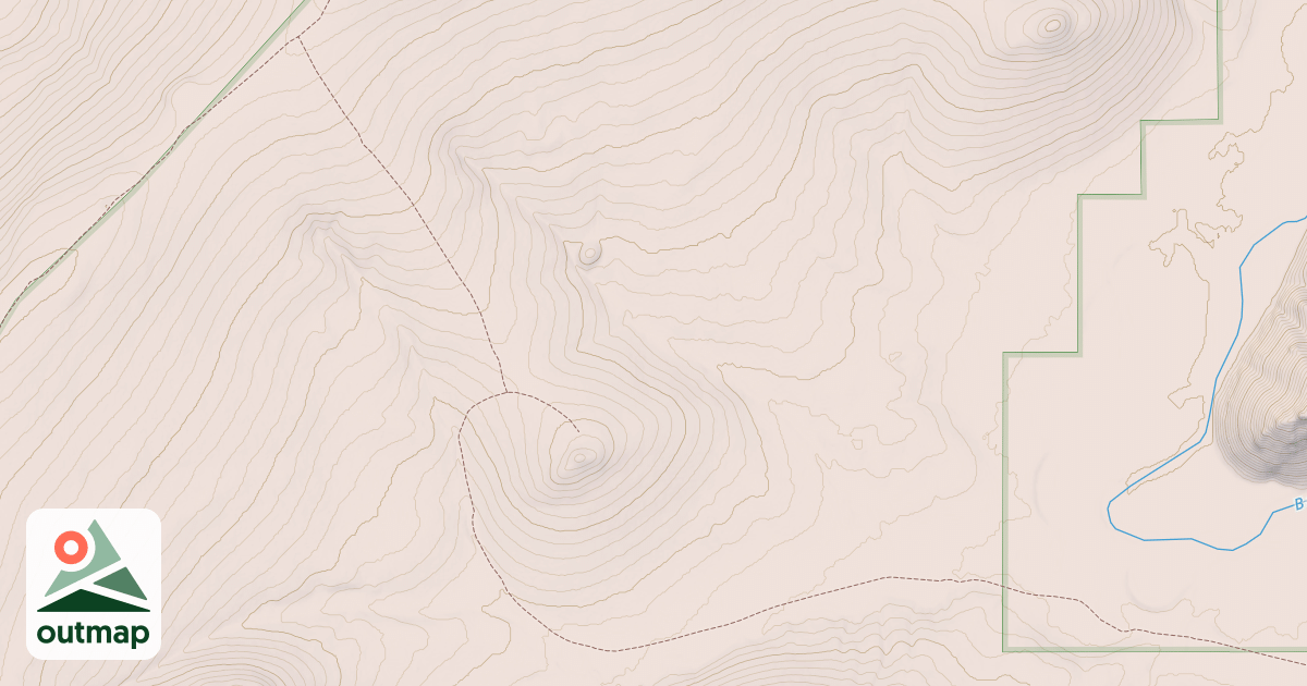 Map of Big Bend Trail