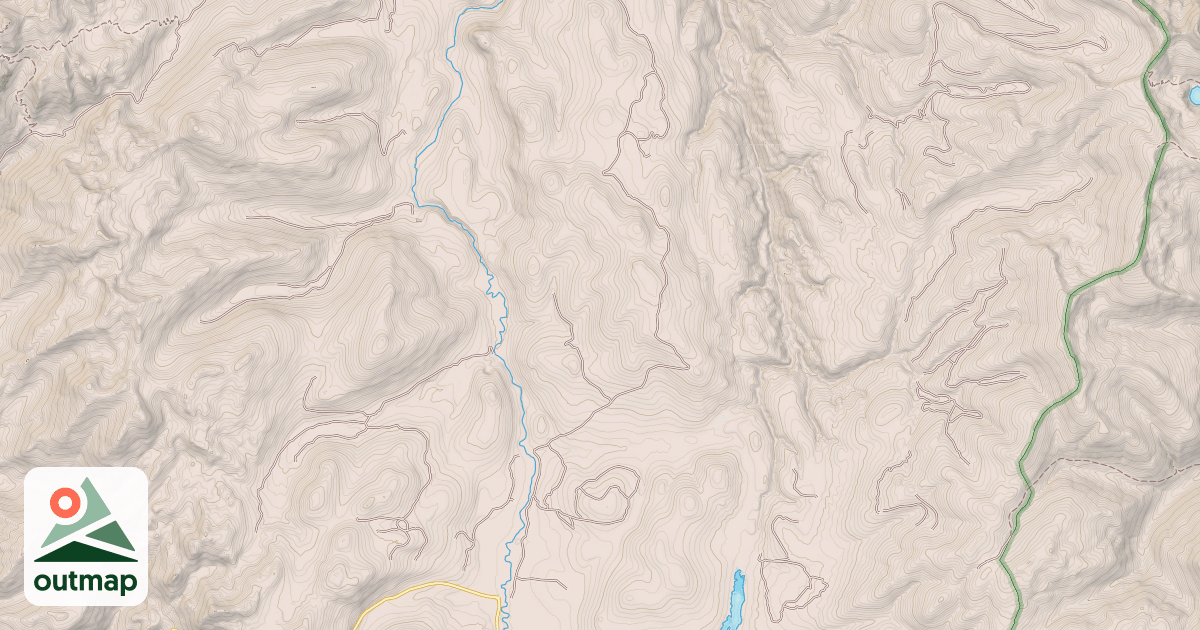 Map of HORN CREEK