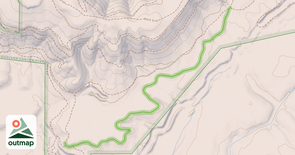 Map of North Hogsback