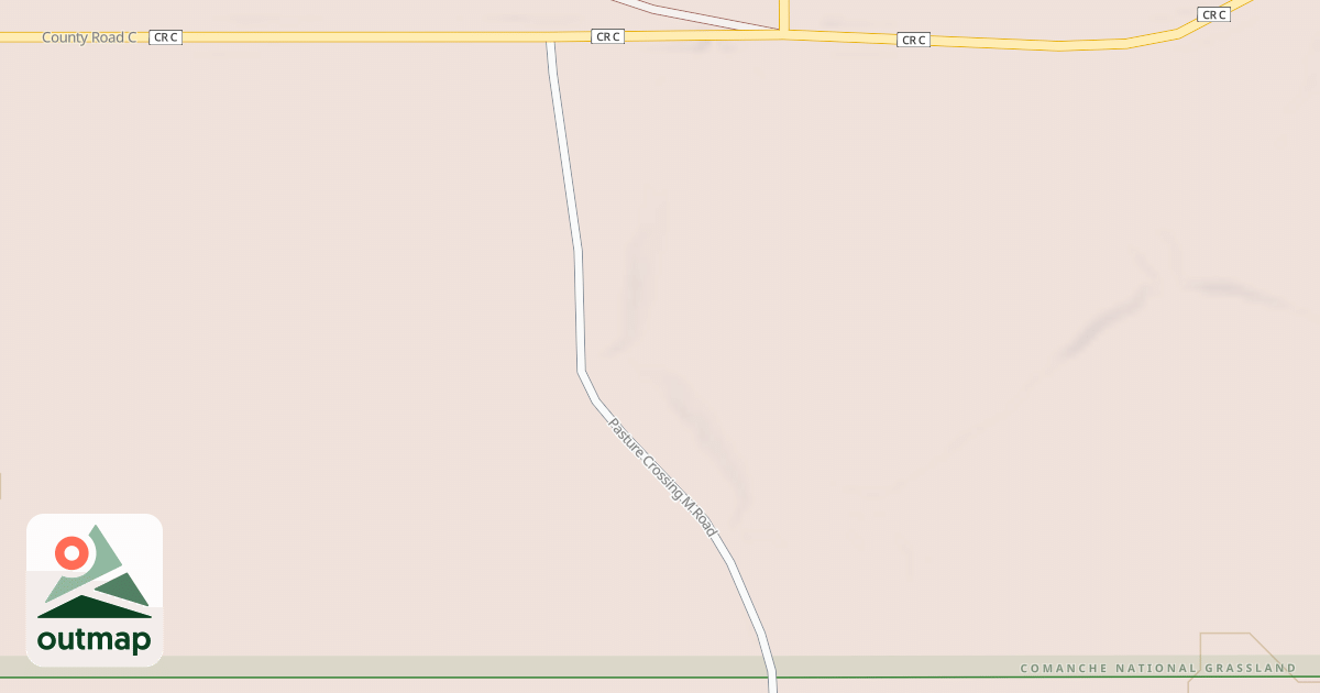Map of PASTURE CROSSING M