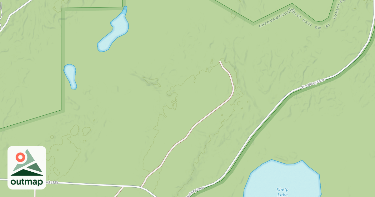 Map of FR 2183M