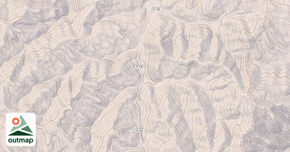 Map of DANSKIN #540