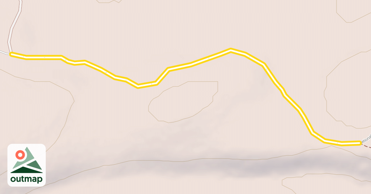 Map of National Forest Development Road 630