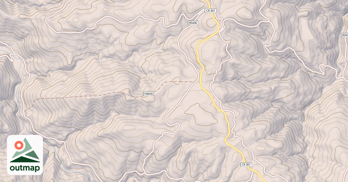 Map of BACON CAMP