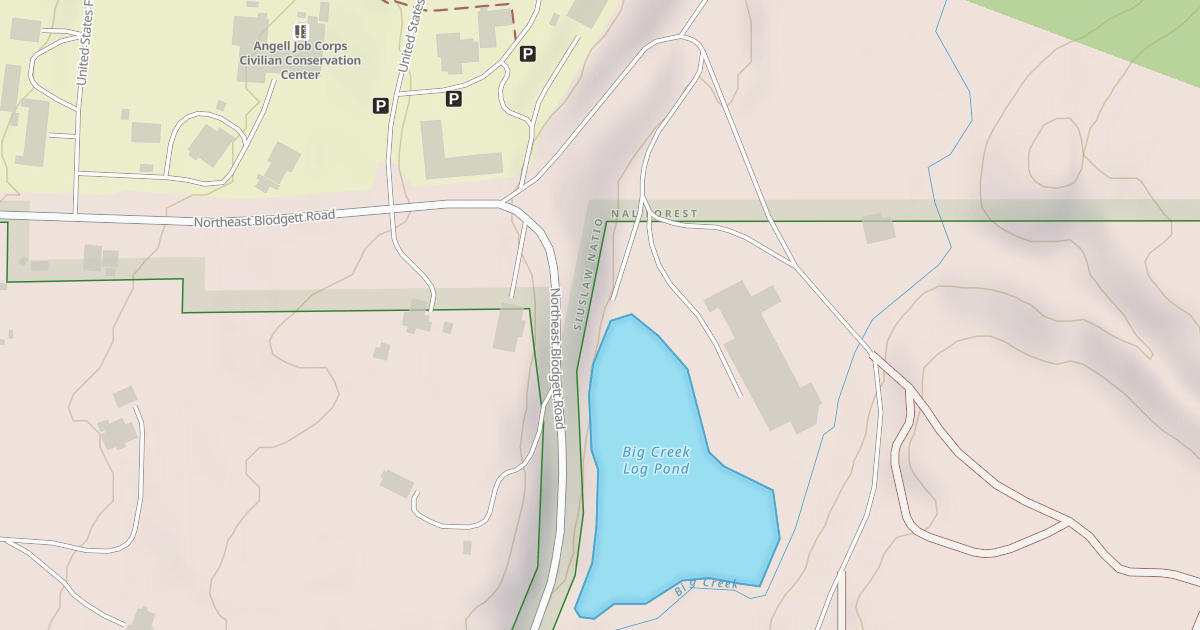Map preview of USFS National Forest System Roads {9F25B061-4C66-4F69-BA17-92ED28898E3C}