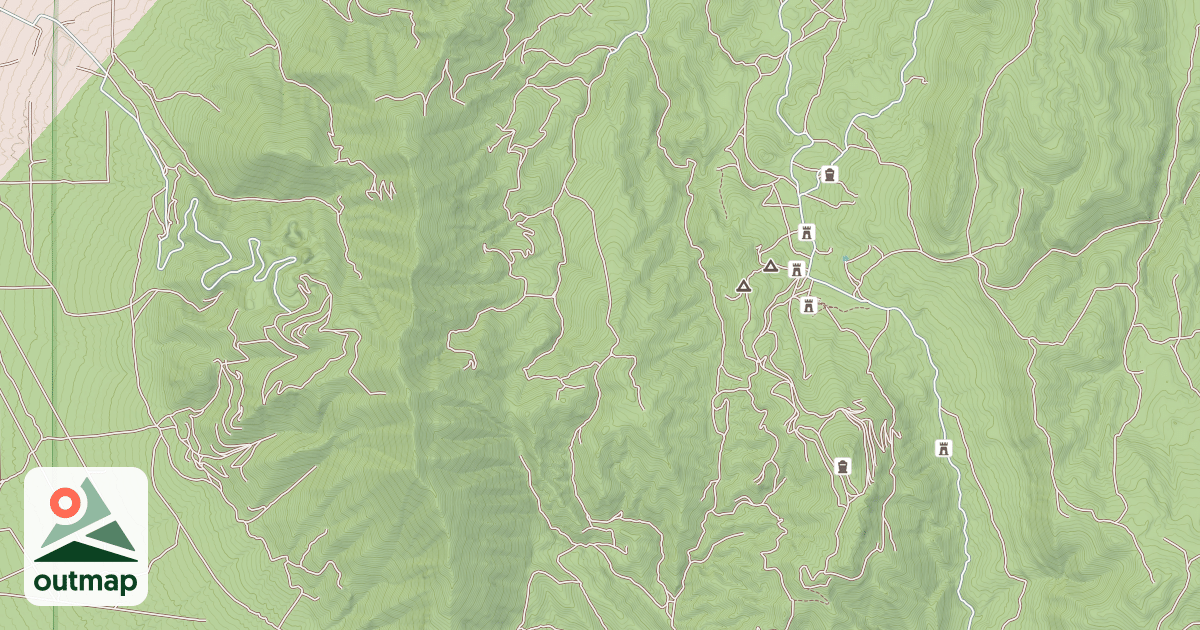 Map of BELMONT