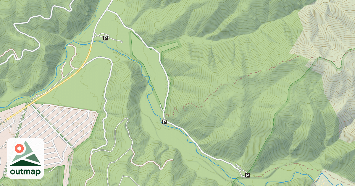Map of (FDR) LITTLE EAST FORK