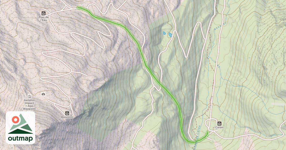 Map of Boulevard du Téléphérique