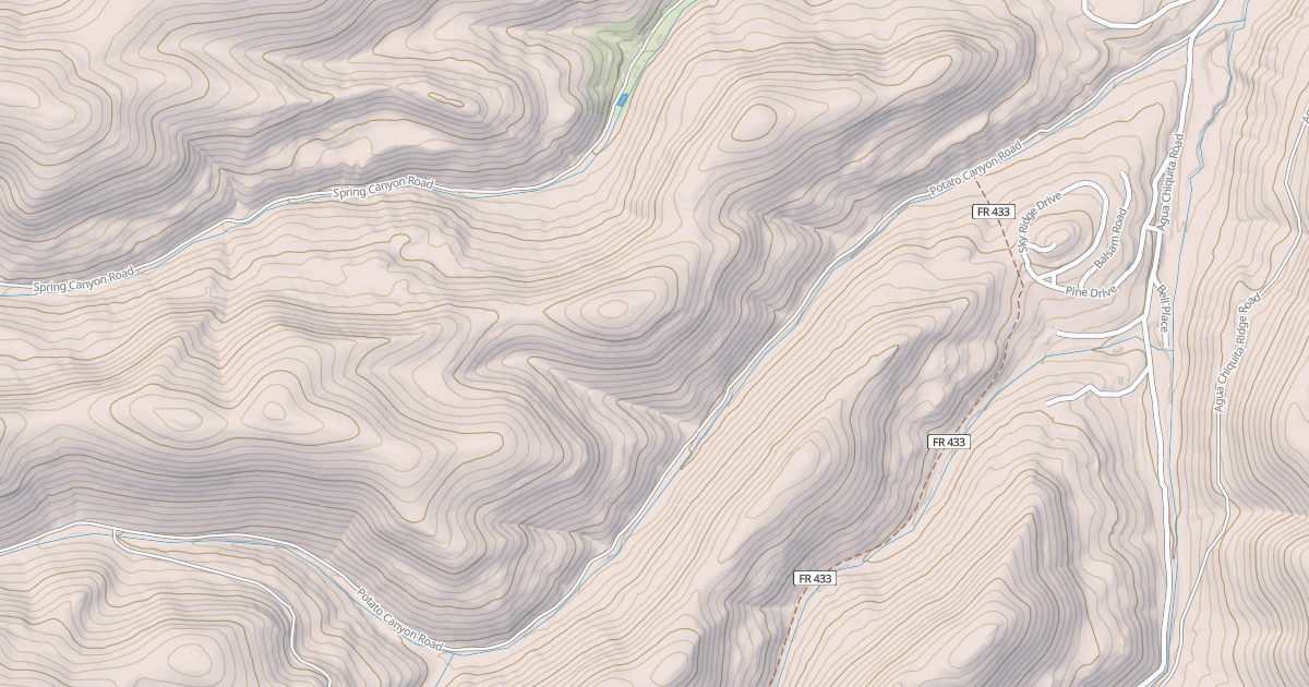 Map preview of POTATO CANYON
