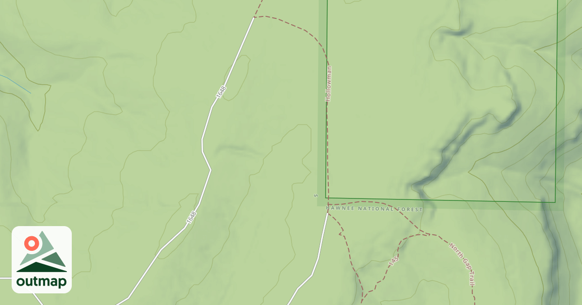 Map of HOLLOWMAN