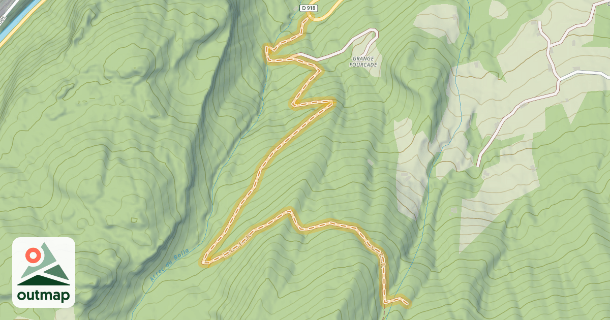 Map of Laruns Route