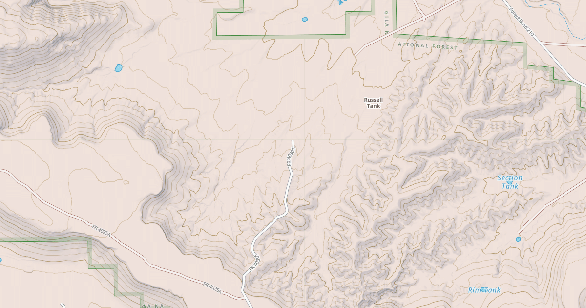 Map preview of 4030 E