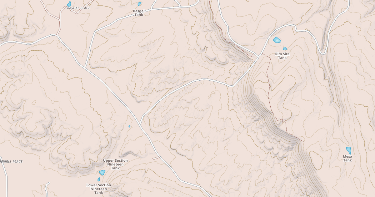 Map preview of USFS National Forest System Roads {E2FAD9CB-4286-48D9-B99E-C7BD7DE22FAC}