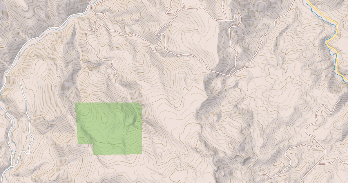 Map preview of USFS National Forest System Roads {B4AAD083-8BE7-463C-A897-ACE55BFB33C7}