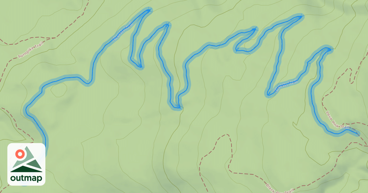 Map of Elevate Trail