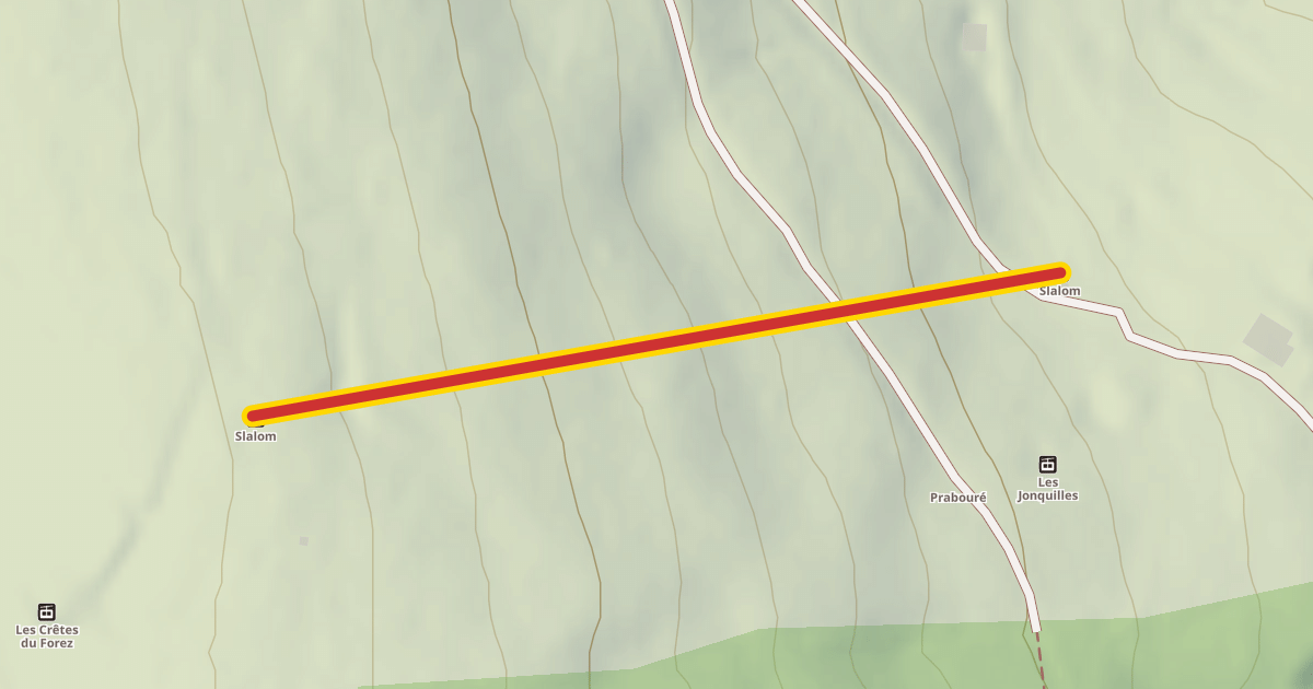 Map preview of Slalom