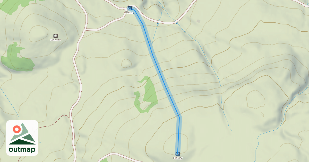 Map of Fleury