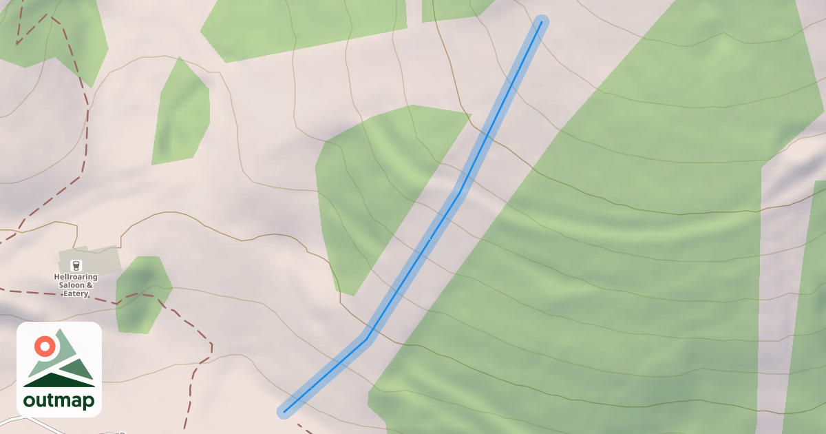 Map of Middle Fork