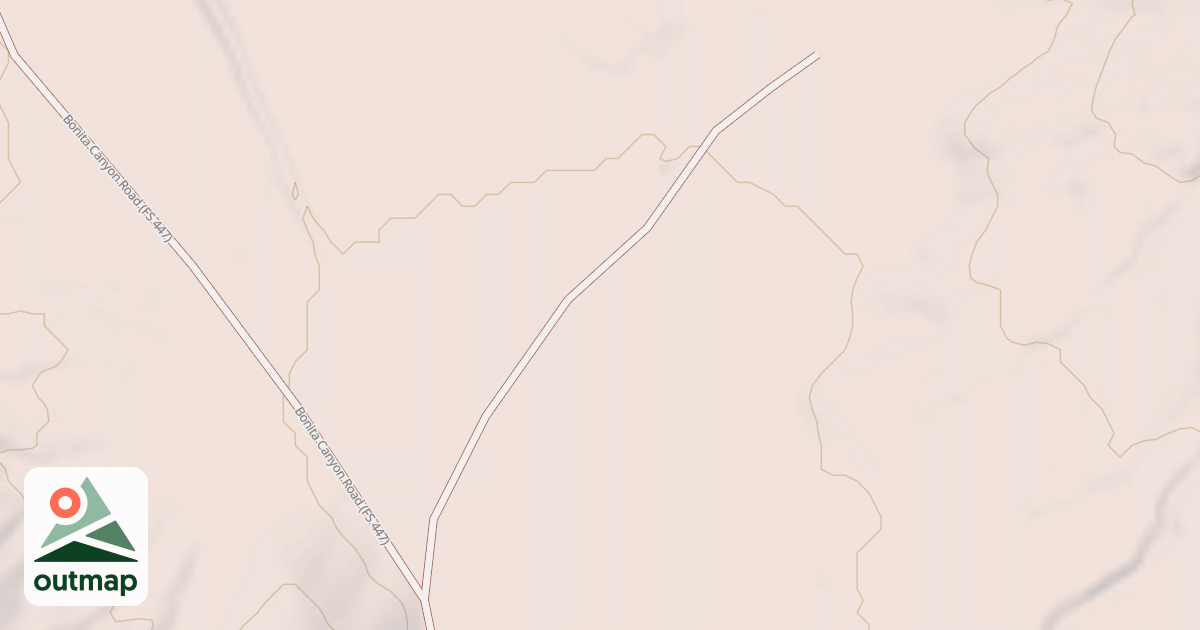 Map of USFS Motor Vehicle Use Map Roads {4B310EA1-7973-4875-B446-6649D68736FD}