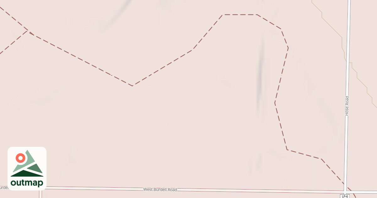 Map of West Higgins Trail