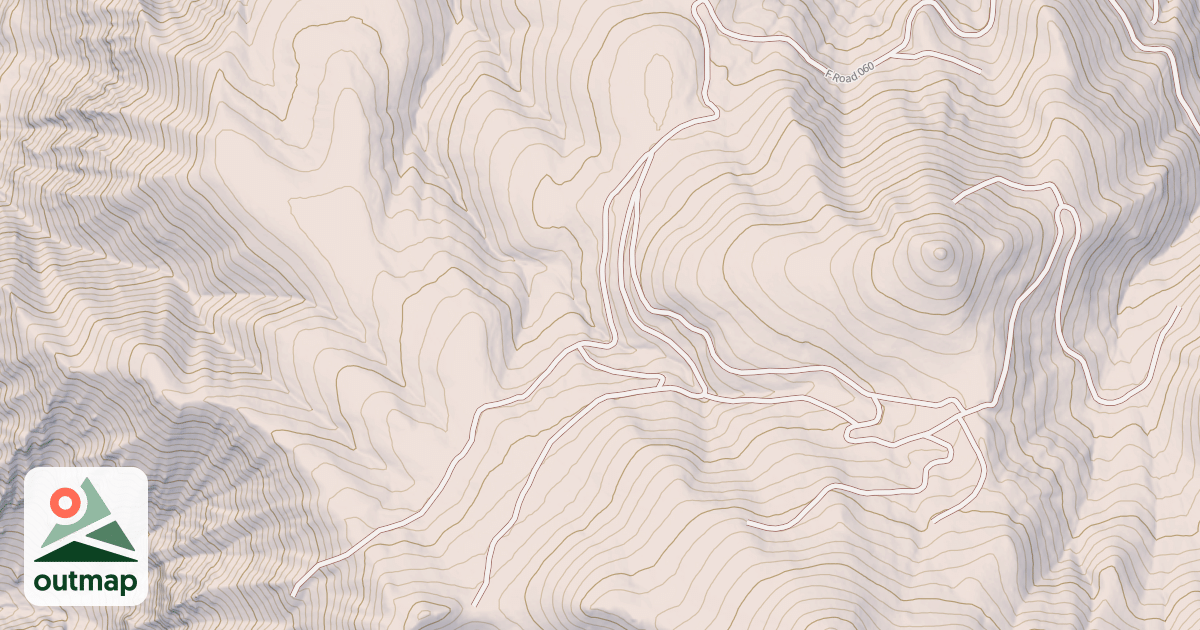 Map of DITCH CREEK