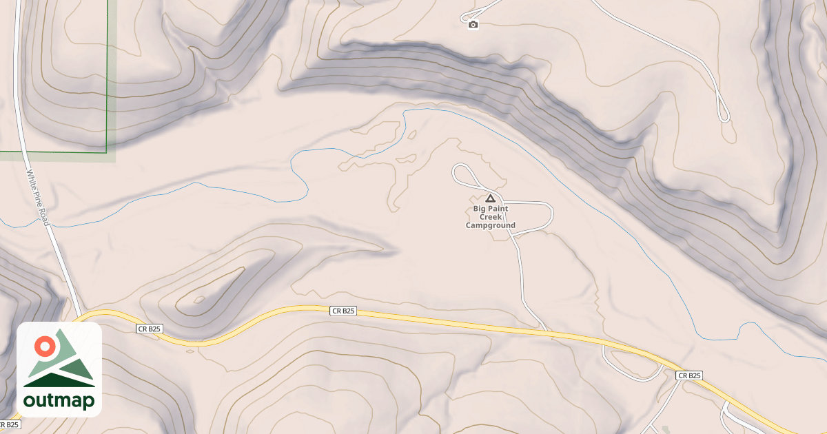 Map of Yellow River Forest Trails