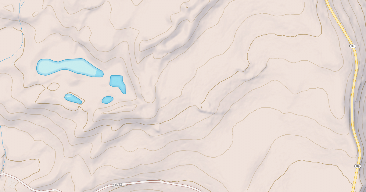 Map preview of MCGOWAN LAKE A