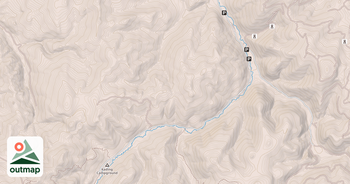 Map of LITTLE BLACKFOOT