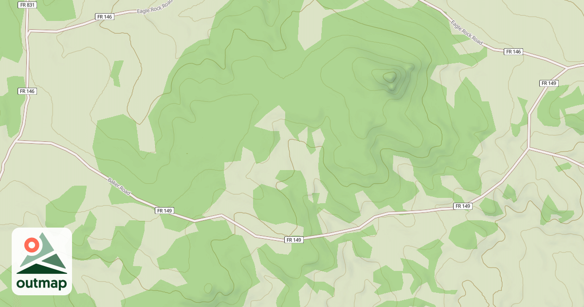 Map of BAKER