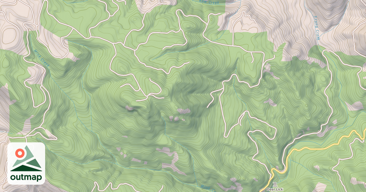 Map of BOW CR