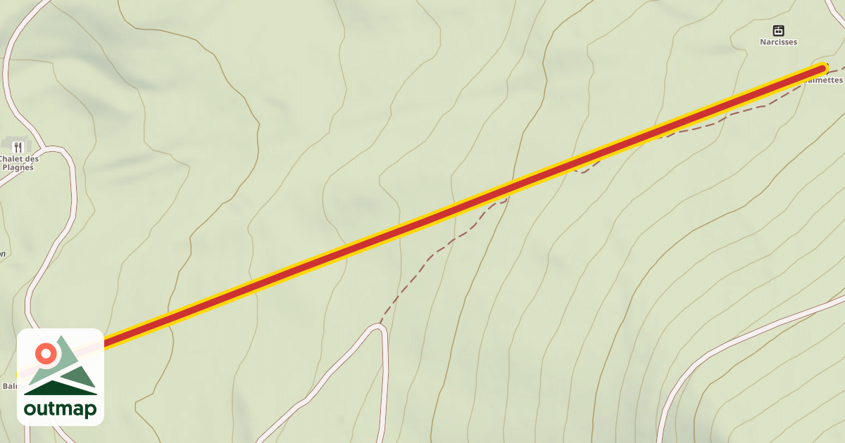 Map of Balmettes